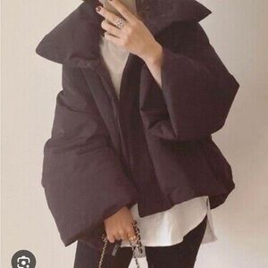 EUC XS Uniqlo x +J J Sander 2020 Hybrid Down Jacket Wine